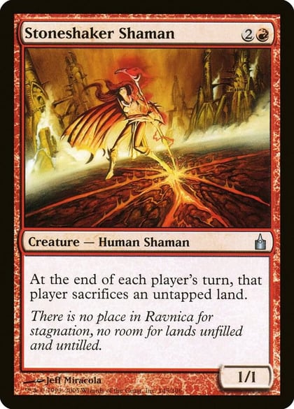 Stoneshaker Shaman, Ravnica: City of Guilds 145