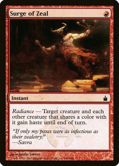 Surge of Zeal, Ravnica: City of Guilds 146