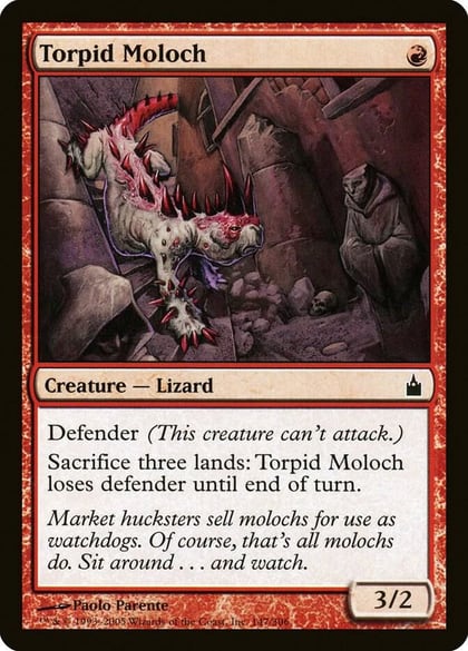 Torpid Moloch, Ravnica: City of Guilds 147