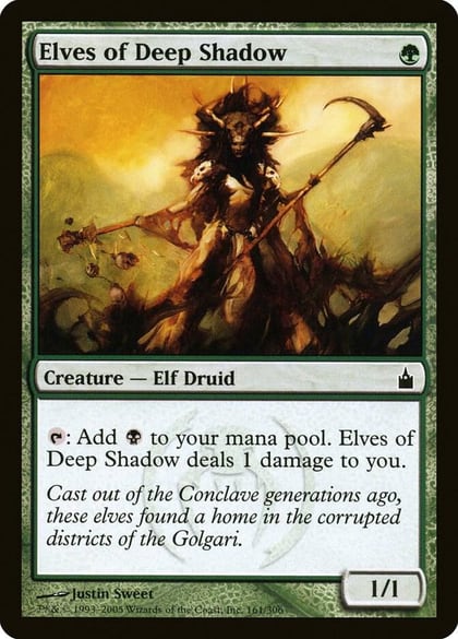 Elves of Deep Shadow, Ravnica: City of Guilds 161