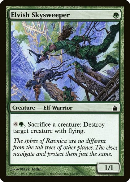 Elvish Skysweeper, Ravnica: City of Guilds 162