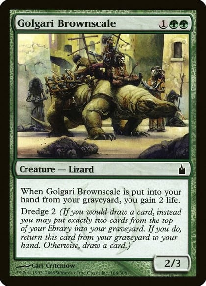 Golgari Brownscale, Ravnica: City of Guilds 166