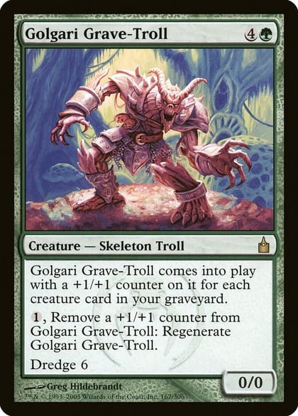 Golgari Grave-Troll, Ravnica: City of Guilds 167