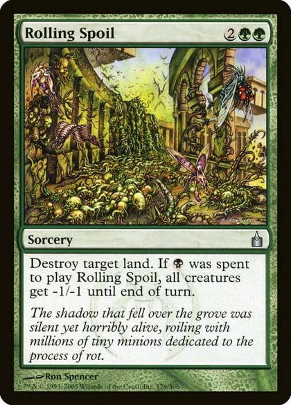 Rolling Spoil, Ravnica: City of Guilds 179
