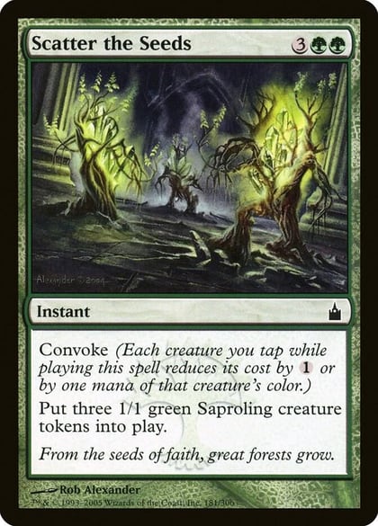 Scatter the Seeds, Ravnica: City of Guilds 181