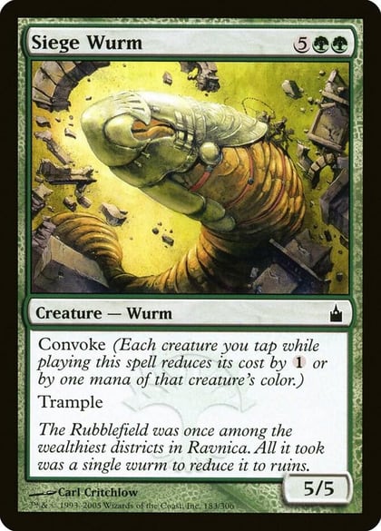 Siege Wurm, Ravnica: City of Guilds 183