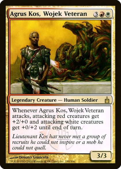 Agrus Kos, Wojek Veteran, Ravnica: City of Guilds 190