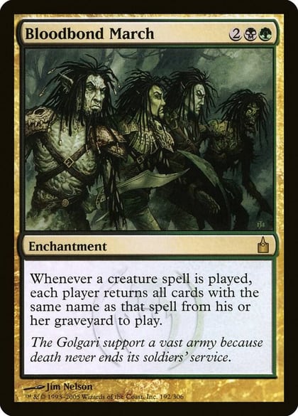 Bloodbond March, Ravnica: City of Guilds 192