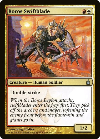 Boros Swiftblade, Ravnica: City of Guilds 193