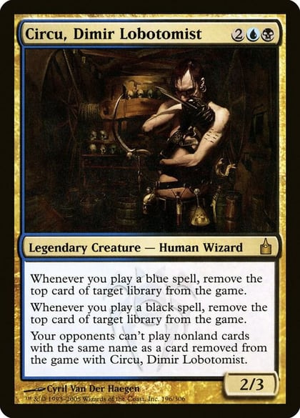 Circu, Dimir Lobotomist, Ravnica: City of Guilds 196