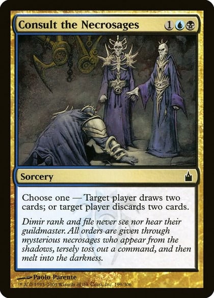 Consult the Necrosages, Ravnica: City of Guilds 199