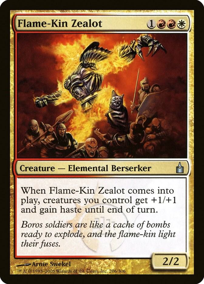 Flame-Kin Zealot, Ravnica: City of Guilds 206