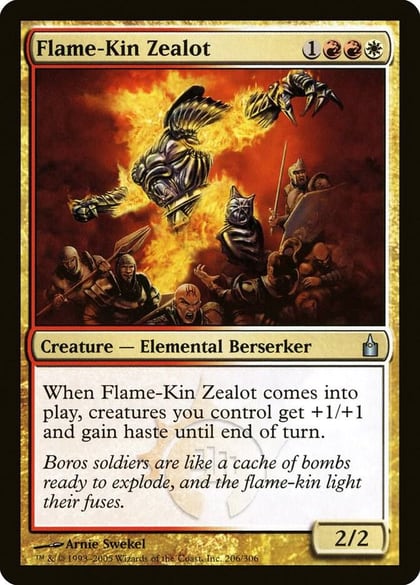 Flame-Kin Zealot, Ravnica: City of Guilds 206