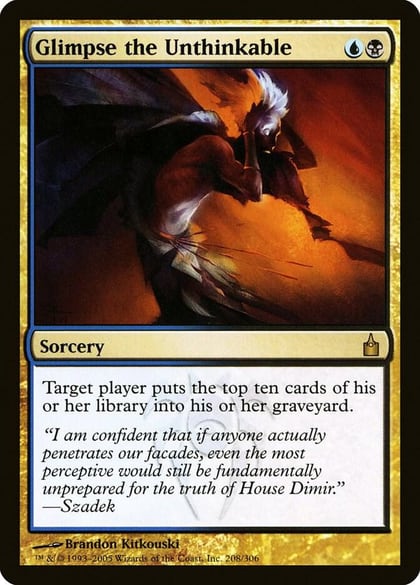 Glimpse the Unthinkable, Ravnica: City of Guilds 208