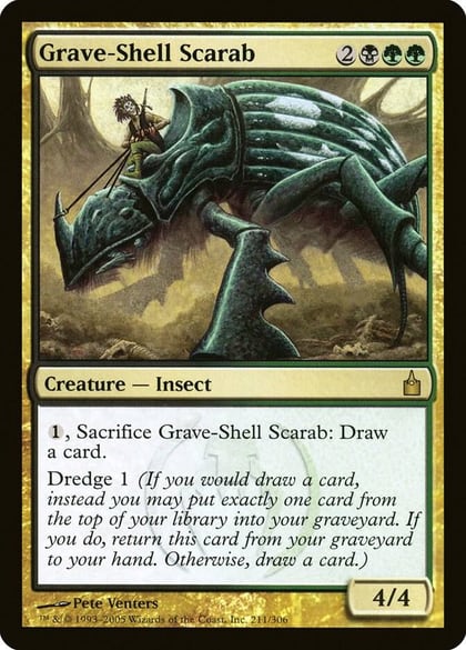 Grave-Shell Scarab, Ravnica: City of Guilds 211