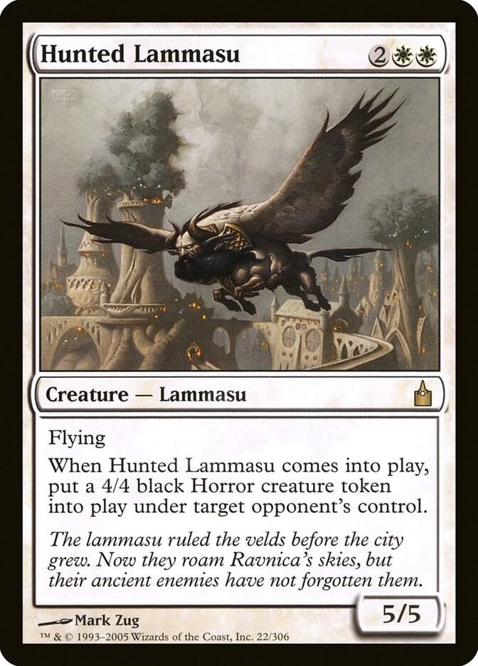 Hunted Lammasu, Ravnica: City of Guilds 22