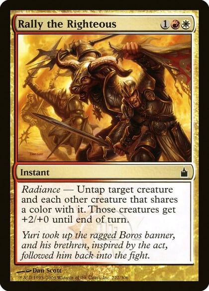 Rally the Righteous, Ravnica: City of Guilds 222