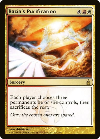 Razia's Purification, Ravnica: City of Guilds 224