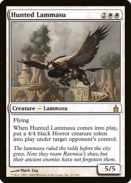 Hunted Lammasu, Ravnica: City of Guilds 22