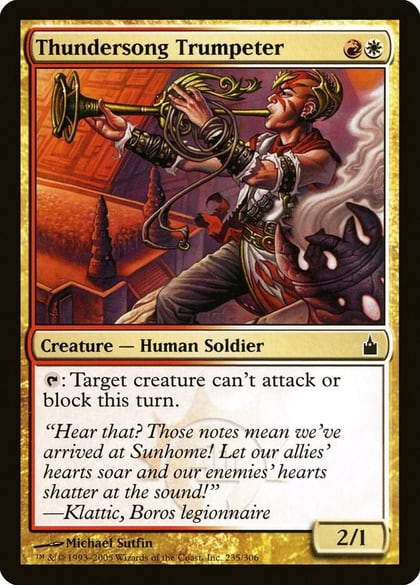 Thundersong Trumpeter, Ravnica: City of Guilds 235