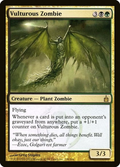 Vulturous Zombie, Ravnica: City of Guilds 238