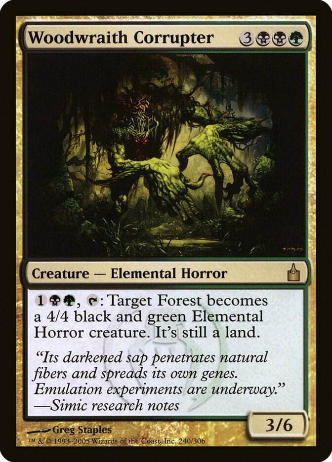 Woodwraith Corrupter, Ravnica: City of Guilds 240