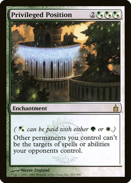 Privileged Position, Ravnica: City of Guilds 251