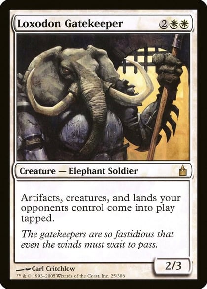 Loxodon Gatekeeper, Ravnica: City of Guilds 25