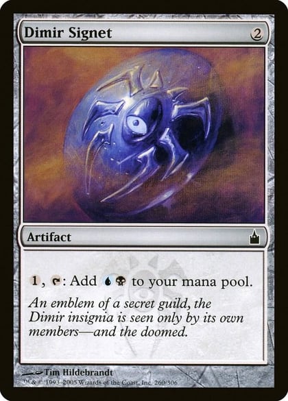 Dimir Signet, Ravnica: City of Guilds 260