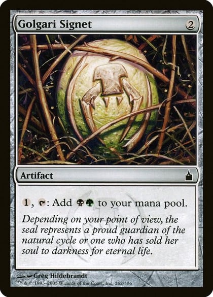 Golgari Signet, Ravnica: City of Guilds 262