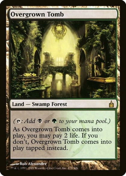 Overgrown Tomb, Ravnica: City of Guilds 279