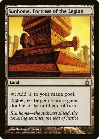 Sunhome, Fortress of the Legion, Ravnica: City of Guilds 282