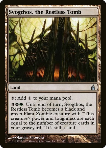 Svogthos, the Restless Tomb, Ravnica: City of Guilds 283