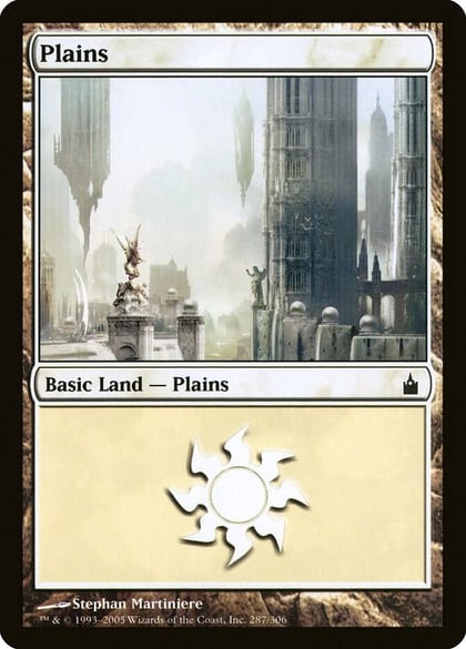 Plains (287), Ravnica: City of Guilds 287