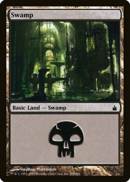 Swamp (295), Ravnica: City of Guilds 295