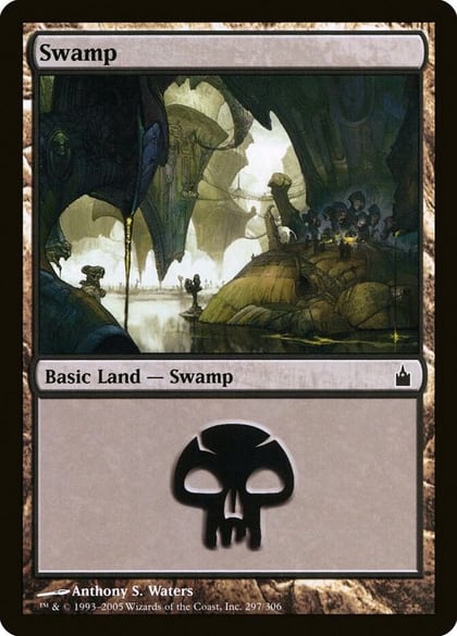 Swamp (297), Ravnica: City of Guilds 297