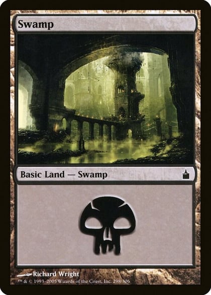 Swamp (298), Ravnica: City of Guilds 298