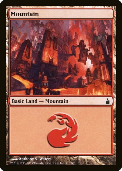 Mountain (301), Ravnica: City of Guilds 301