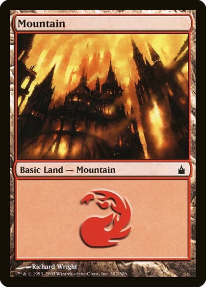 Mountain (302), Ravnica: City of Guilds 302