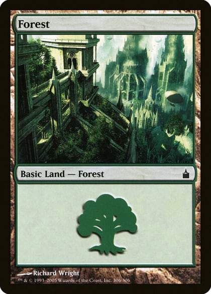 Forest (306), Ravnica: City of Guilds 306