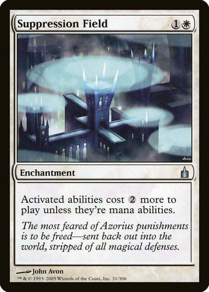 Suppression Field, Ravnica: City of Guilds 31