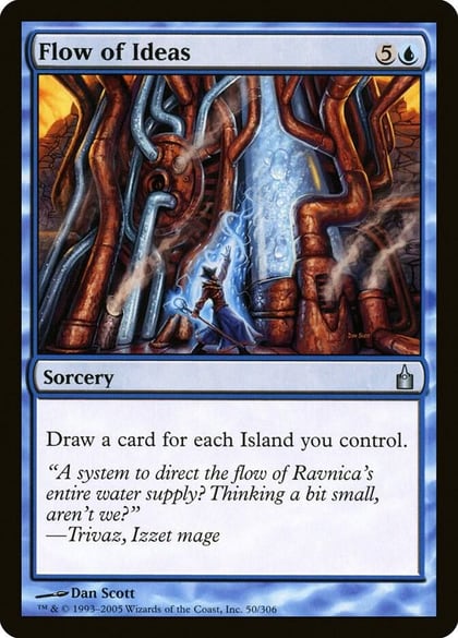 Flow of Ideas, Ravnica: City of Guilds 50
