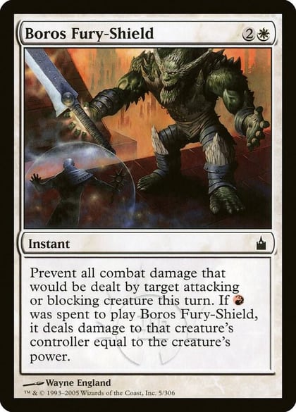 Boros Fury-Shield, Ravnica: City of Guilds 5