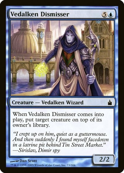 Vedalken Dismisser, Ravnica: City of Guilds 73