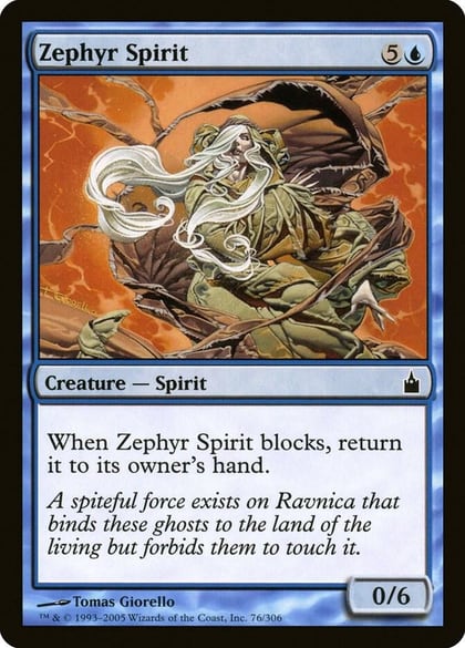 Zephyr Spirit, Ravnica: City of Guilds 76