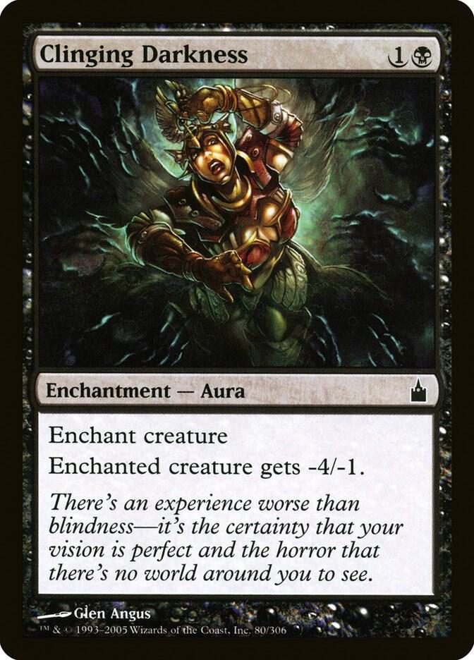Clinging Darkness, Ravnica: City of Guilds 80