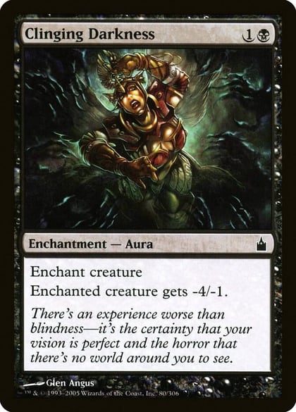 Clinging Darkness, Ravnica: City of Guilds 80