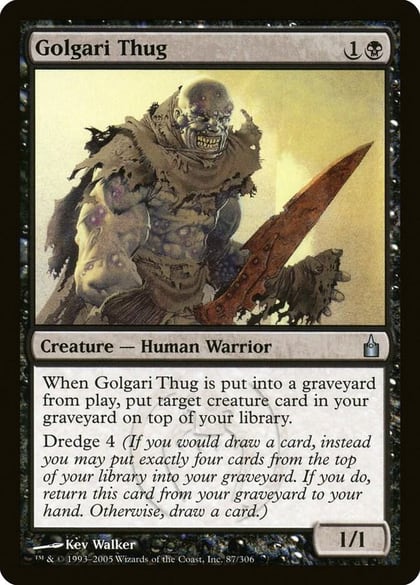 Golgari Thug, Ravnica: City of Guilds 87
