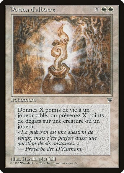 Alabaster Potion (French) - "Potion d'albatre", Renaissance #182053