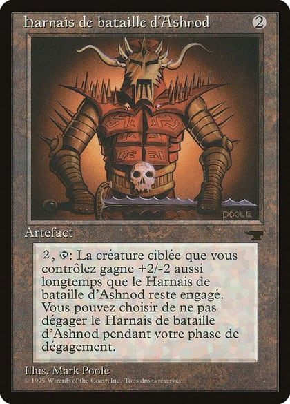 Ashnod's Battle Gear (French) - "harnais de bataille d'Ashnod", Renaissance #182061